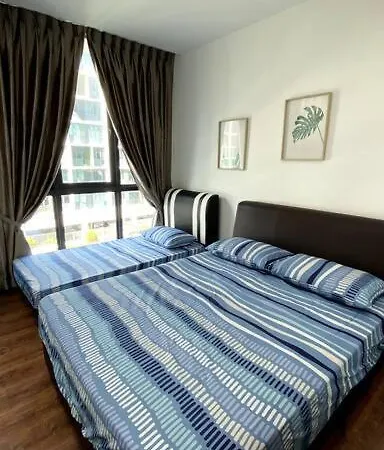 #2.1 Jazz Suites Large Bed Vivacity Kuching 3Rooms Exterior photo
